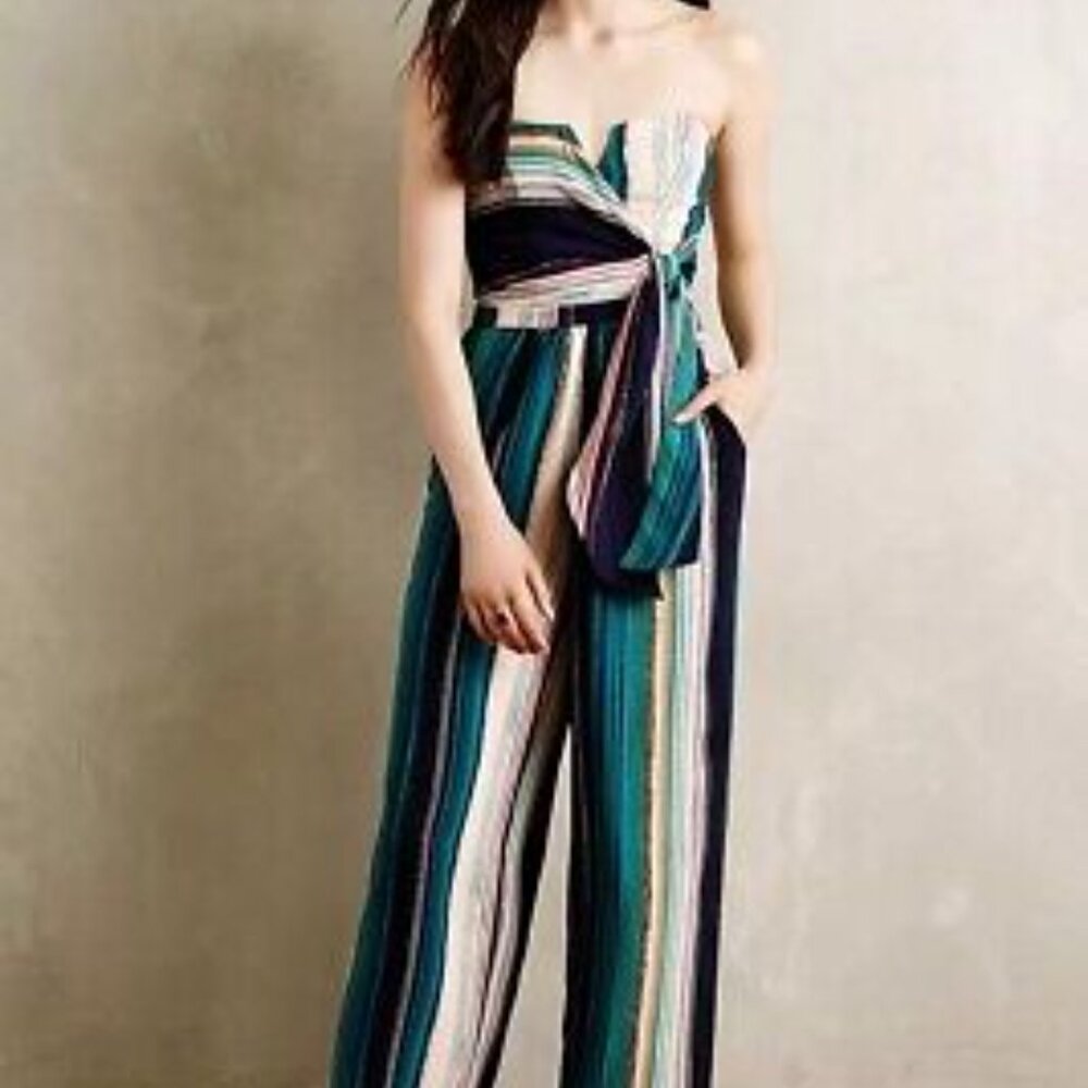 Anthropologie Elevenses Jumpsuit size S